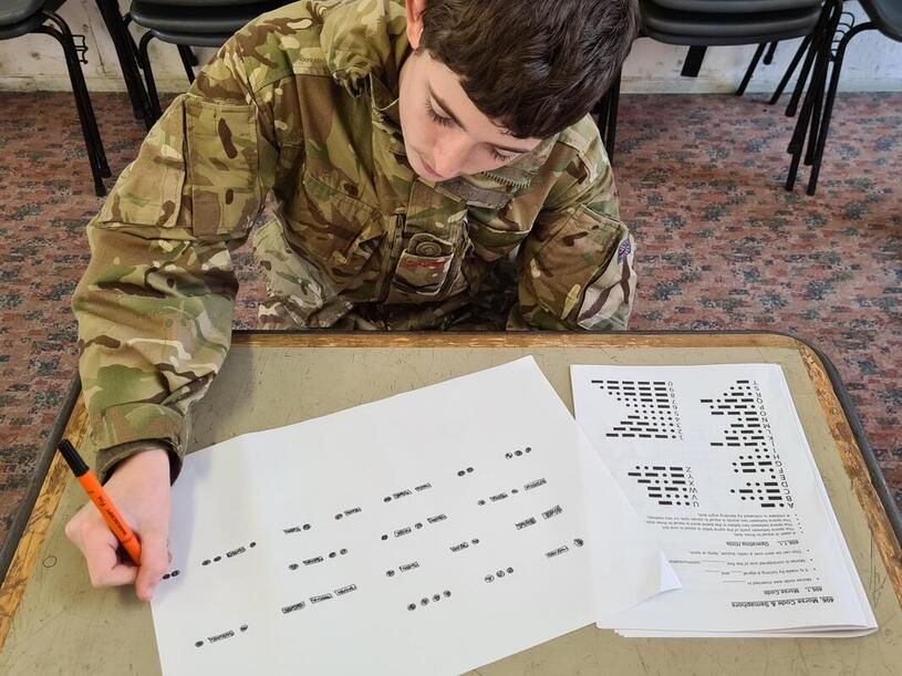 Ash Manor Learning Morse Code